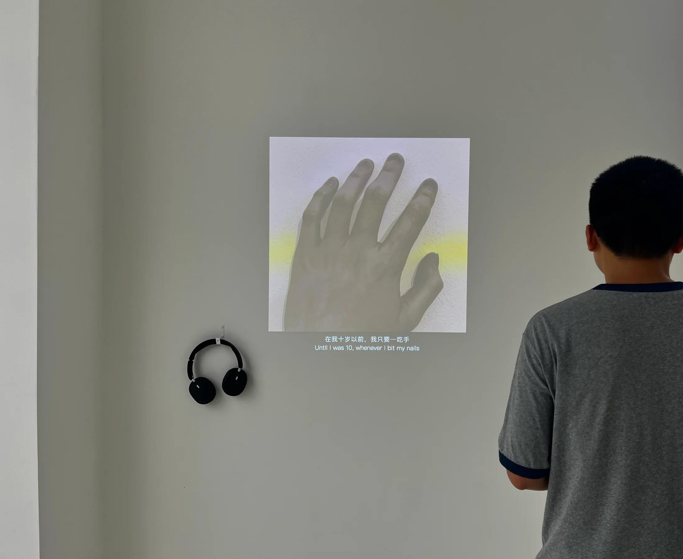 Installation documentation 9, Onychophagia